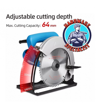Dong Cheng DMY02-185 1100W Adjustable Bevel 7 inch Electric Circular Saw