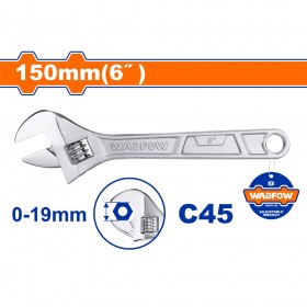 WADFOW 8-12" High Torque Steel Adjustable Wrench