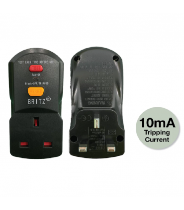 Britz RCD11 Power Protection Saftey RCD Adaptor(ELCB)