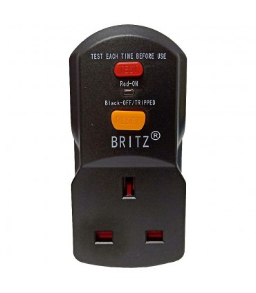 Britz RCD11 Power Protection Saftey RCD Adaptor(ELCB)