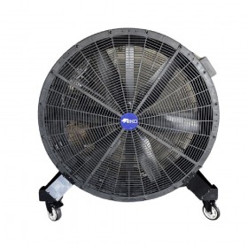 Aiko BLR-G Industrial Large Standing Round Fan with Wheel
