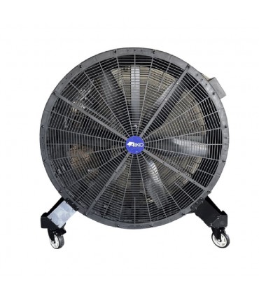 Aiko BLR-G Industrial Large Standing Round Fan with Wheel