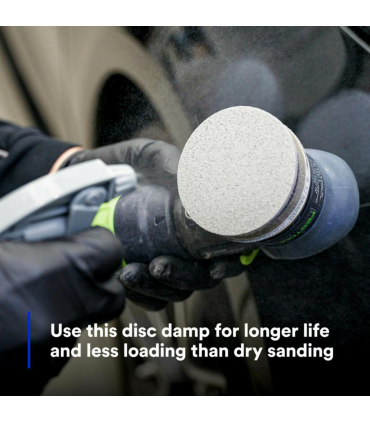 3M 02085 Trizact Hookit 6 inch 3000 Grit Foam Abrasive Disc - 1 Piece