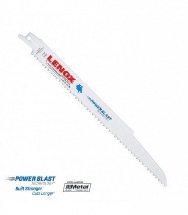 LENOX Wood Bi-Metal Reciprocating Saw Blades (Power Blast Technology)