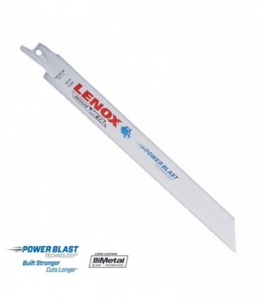 LENOX Metal Bi-Metal Reciprocating Saw Blades (Power Blast Technology)