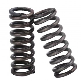 Blackened Steel Compression Springs Coils
