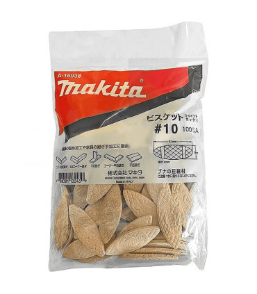 Makita Premium Beachwood Biscuit Jointer for PJ7000 - 100 Pieces