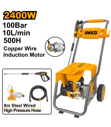 Ingco HPWR30018 2400W Commercial High Pressure Washer