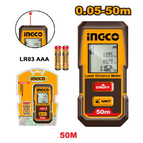 Ingco HLDD0508 0.05-50m Laser Distance Detector