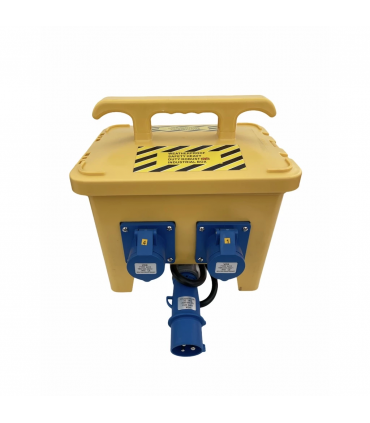 VOX 4 Way Portable Distribution Box with Safety Mark Approved ELCB