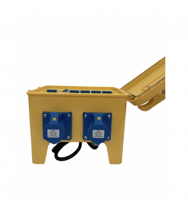 VOX 4 Way Portable Distribution Box with Safety Mark Approved ELCB