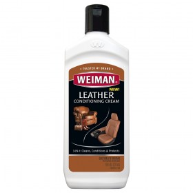 Weiman 3 in 1 Deep Leather Cleaner Conditioner Cream - 237mL