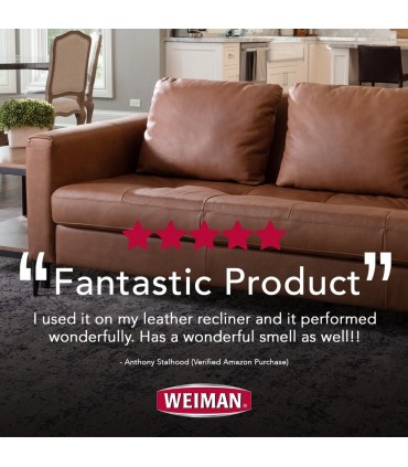 Weiman 3 in 1 Deep Leather Cleaner Conditioner Cream - 237mL