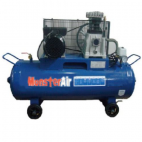 MonsterAir SA30-100H 3HP Belt-Driven 100L Air Compressor - MOM Certificate