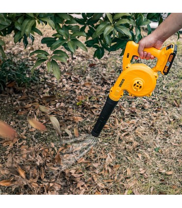 Ingco CABLI20018 20V Lithium-Ion 2.0 Ah Cordless Aspirator Blower