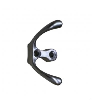 HK-DH-BSN Brushed Stainless Steel Double Hook