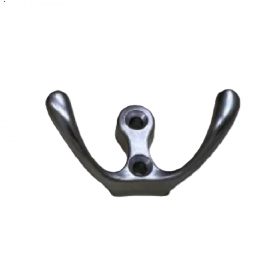 HK-DH-BSN Brushed Stainless Steel Double Hook