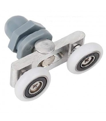 Hardware Specialist Bottom Double Wheel Sliding Shower Door Rollers