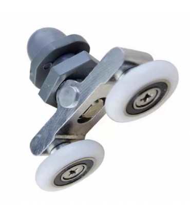 Hardware Specialist Bottom Double Wheel Sliding Shower Door Rollers