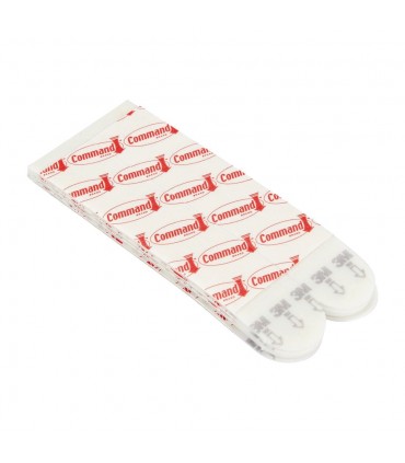3M 17023P Command large Adhesive and Refill Strips - Pack of 6