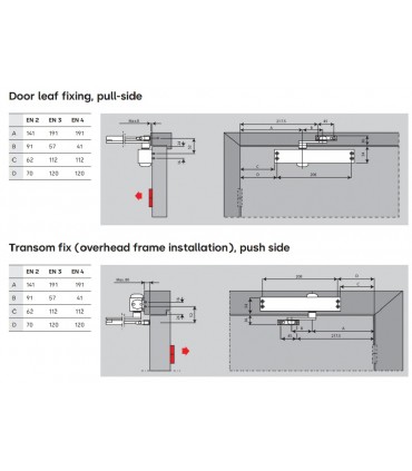 Dorma TS 79 Classicline Door Closer with Dual Speed Control