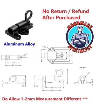 Heavy Duty Rubbish Chute Lock Anti-Rust SecureLock