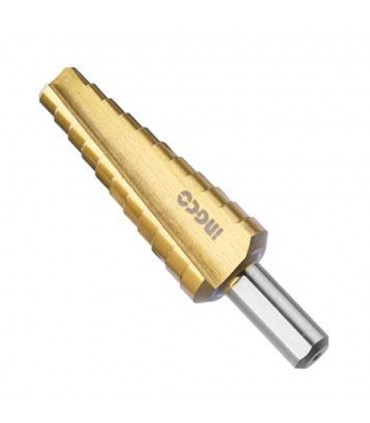 Ingco AKSDS102033 HSS 10-20mm Titanium Coating Step Drill Bit