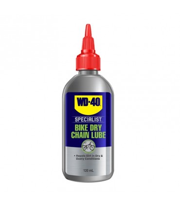 WD40 Specialist Bike Dry Chain Lubricant 120ml