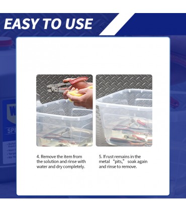 WD40 Specialist Fast Acting Rust Remover Soak - 3.78 Litre