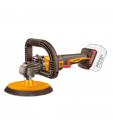 Ingco APLI42181 42V Lithium-Ion 2.0 Ah Brushless 7 inch Cordless Polisher Kit
