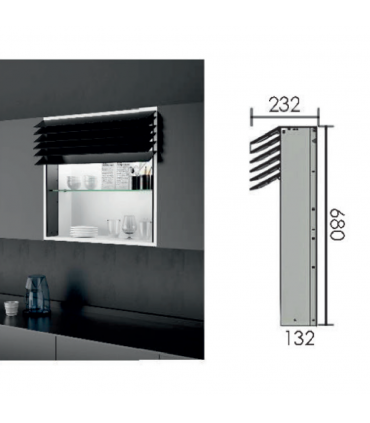 Moco ML0610 Anti-Pinch Cabinet Smart Electrical Shutter