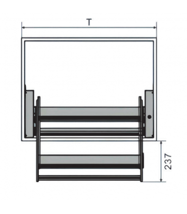 Moco ML0607 Aluminum Smart Elevation Basket