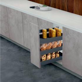 Moco MC340 Steel Side Mounted Three Layer Basket
