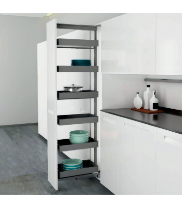 Moco MC326 5-Layer Tall Larder Pull-out Basket