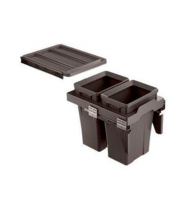 Moco MDB415 Trash Bin With Concealed Runner