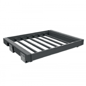Moco MCW235 Aluminum Pull-Out Trouser Rack - Grey