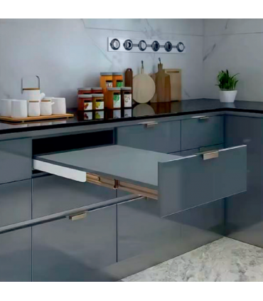 Moco MCT5008 Telescopic Hide Pull-out Table slide - Champagne Gold
