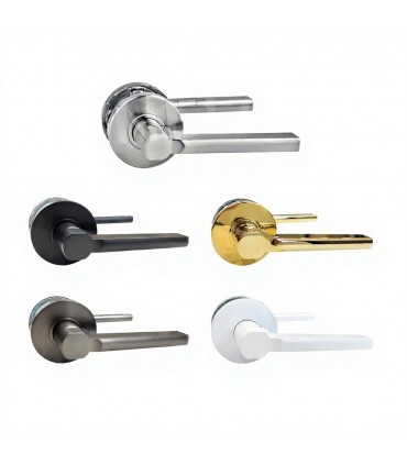 Nelon 12083 Tubular Lever Door Lock (Passage Door Lock/ Kitchen Door Lock / Storeroom Door Lock)