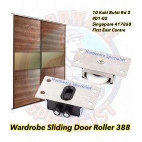 Stainless Steel Wardrobe Sliding Door Roller 388