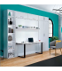 Moco MB105V Vertical Murphy Bed Frame With Desk