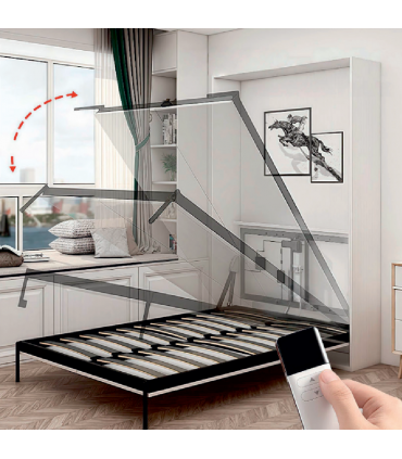 Moco MB108 Vertical Electrical Murphy Bed Frame