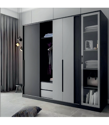 Moco KS899 2-Door Ultra-Quiet Cabinet Sliding Door System