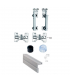 Moco KS230 Top-Hung Sliding Design 4-Door Folding Door Roller Set