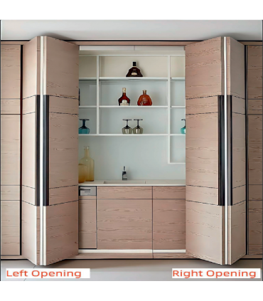 Moco MCH302 Soft-Closing Pocket Folding Door System