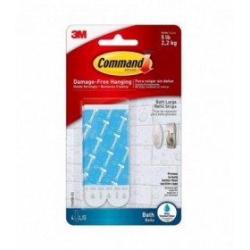 3M Command Water Resistant Large Refill Strips 17605B