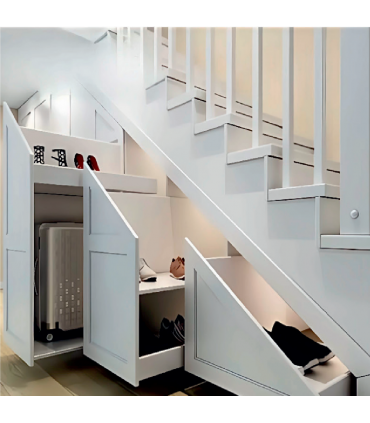 Moco MCH337 Heavy-Duty Staircase Undermount Drawer Slide