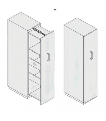 Moco MCH338 Heavy-duty Tall Larder Slide