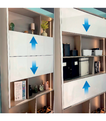 Moco MCH306 Vertical Up-Down Synchronized Sliding Door System