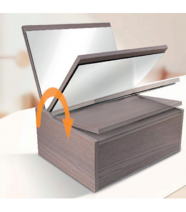 Moco MCH110 Soft-Closing Concealed Vanity Table Hinge