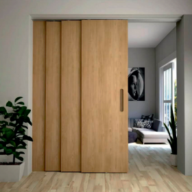 Moco KS514 Soft Closing 3+1 Telescopic Sliding Door System